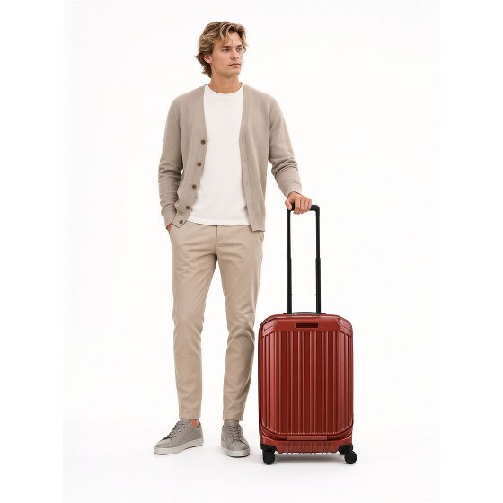 Piquadro PQ-Light 4 wheels Cabin suitcase S 56 cm Laptop compartment Expandable