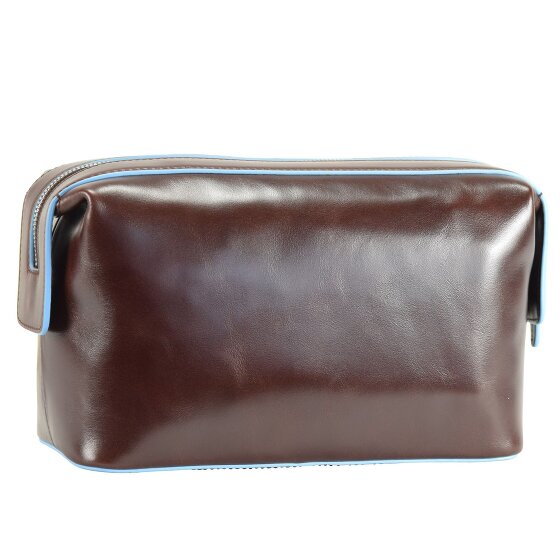 Piquadro Blue Square Toilet bag Leather 23 cm