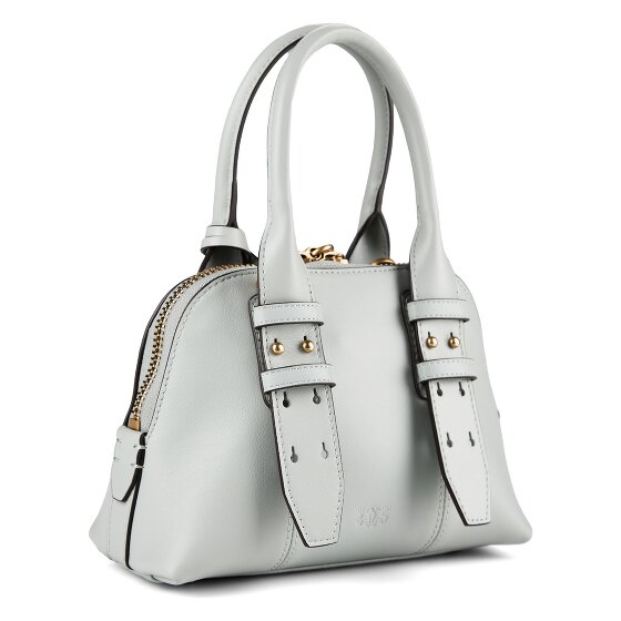 PINKO Bowling Bag Handbag Leather 21 cm