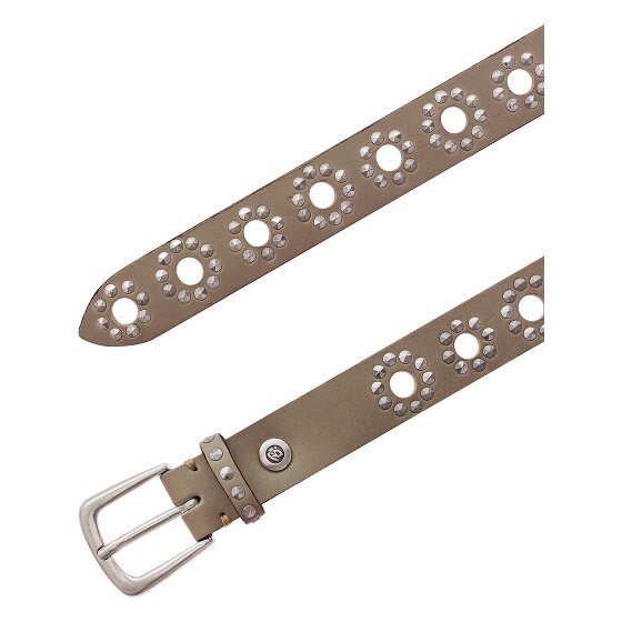 b.belt Studded belt Genuine Leather