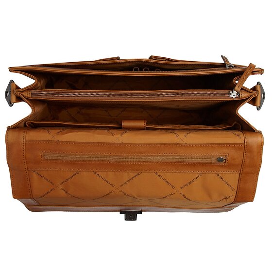 The Chesterfield Brand Stuttgart Briefcase Leather 38 cm Laptop compartment