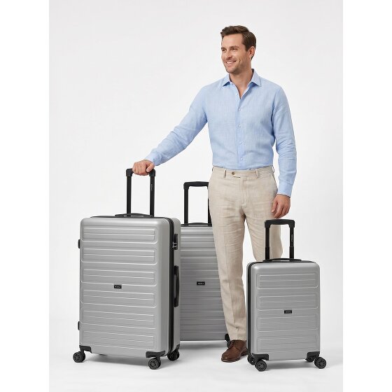 Redolz Essentials 08 3-SET 4 wheels Suitcase set 3-piece