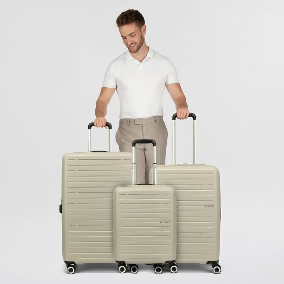 American Tourister Aerojoy 4 wheels Suitcase set 3-piece with expansion pleat