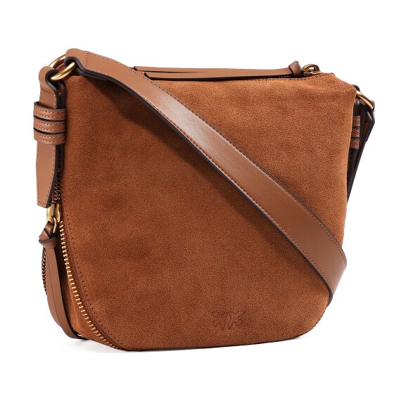 PINKO Zip Around Shoulder bag Leather 28 cm