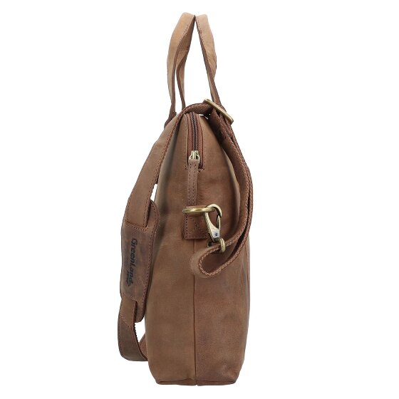 Greenland Nature Montenegro briefcase leather 40 cm laptop compartment