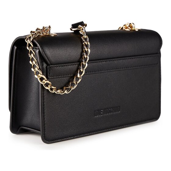 Love Moschino Victory Heart Shoulder Bag Leather 21.5 cm