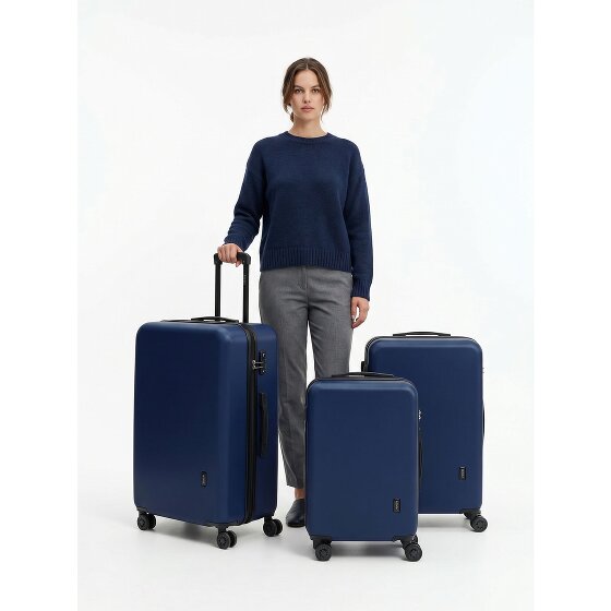 Redolz Essentials 09 3-SET 4 wheels Suitcase set 3-piece