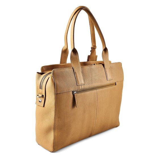 Burkely Soft Skylar Shopper Bag Genuine Leather 40 cm Laptop compartment