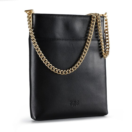 PINKO Flat Mini Bag Shoulder Bag Leather 17 cm