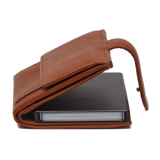 The Chesterfield Brand Leipzig Credit card case RFID protection Leather 7.5 cm