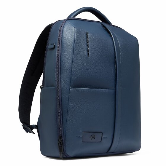 Piquadro Russel Daypack RFID protection Leather 41 cm Laptop compartment
