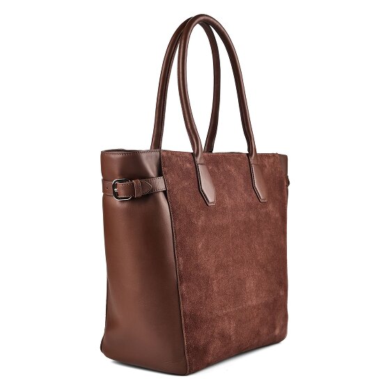 Guess Anitha Shopper Bag Genuine Leather 45 cm