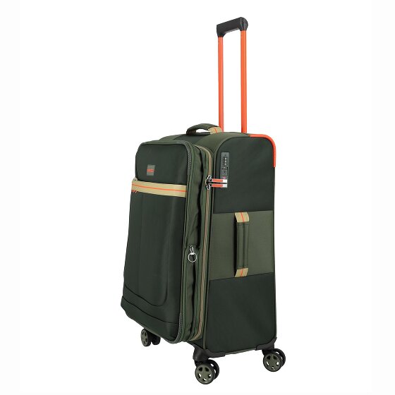 Travelite Color Craze 4 wheels Suitcase set 3-piece with expansion pleat