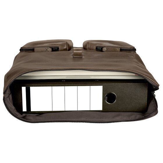 Leonhard Heyden Porto Messenger Leather 38 cm