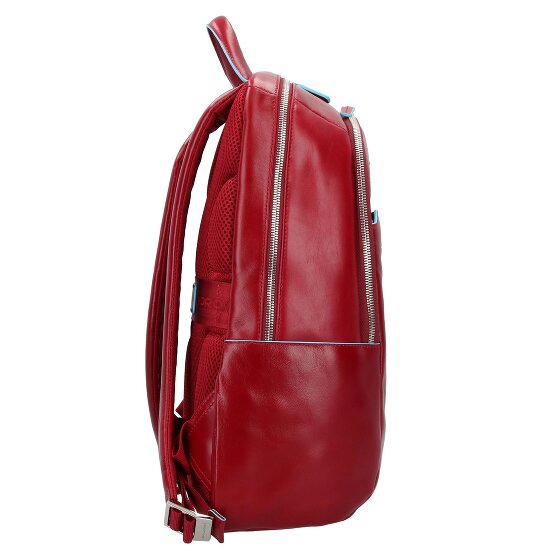 Piquadro Blue Square backpack leather 39 cm laptop compartment