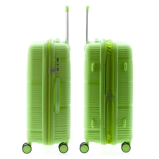 Gladiator 0800 4 wheels Trolley 65 cm with expansion pleat