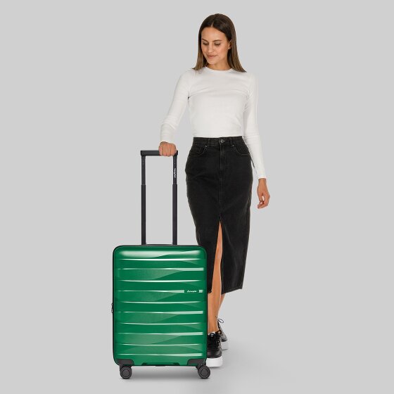 Bergpfeil Travel 4-wheeled cabin trolley S 55 cm with expansion pleat