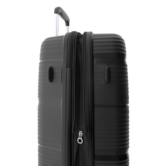 Gladiator 0800 4 wheels Trolley 65 cm with expansion pleat