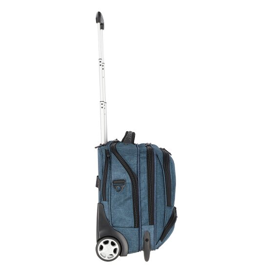 Dermata 2 wheels Wheeled briefcase 41 cm Laptop compartment