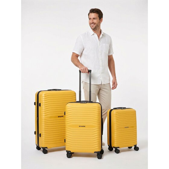 Stratic Shine 4 wheels Suitcase set 3-piece Expandable