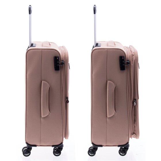 Gladiator 3700 4 wheels Trolley 66 cm Expandable