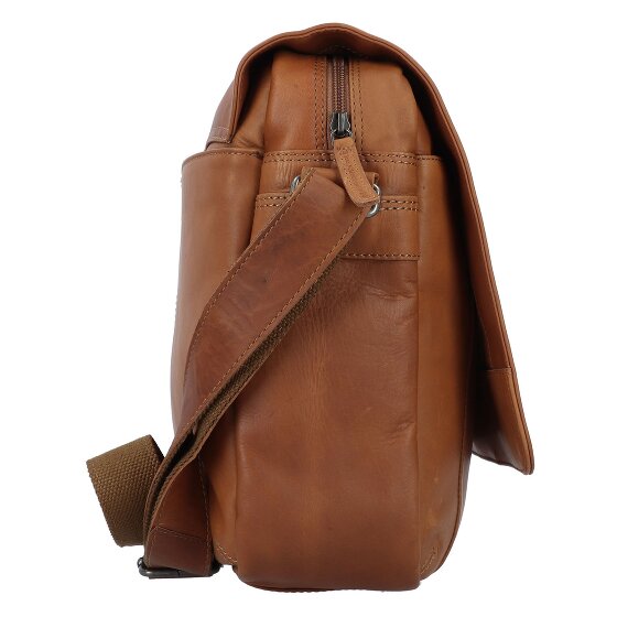 The Chesterfield Brand Wax Pull Up Messenger Leather 40 cm Laptop compartment