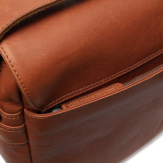 The Chesterfield Brand Richard Messenger Leather 40 cm Laptop compartment