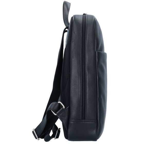 Leonhard Heyden Berlin backpack leather 42 cm laptop compartment