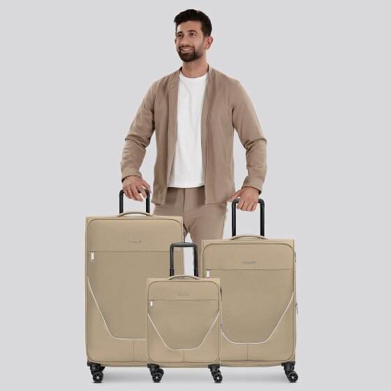 Stratic taska 4-wheel suitcase set 3 pcs. with stretch fold