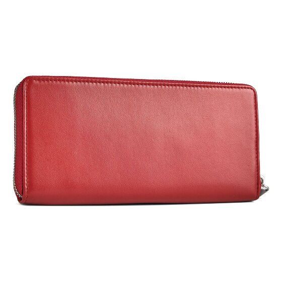 Esquire Silk Wallet Genuine Leather 19 cm