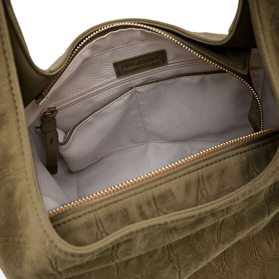 FredsBruder Velvet Wild Shoulder Bag Leather 39 cm