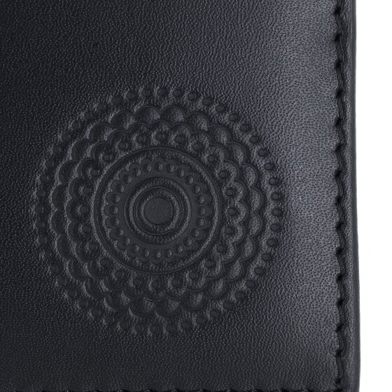oxmox Leather Wallet RFID protection Genuine Leather 11 cm
