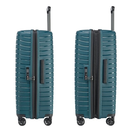 Stratic Novium 4 wheels Trolley L 77 cm Expandable