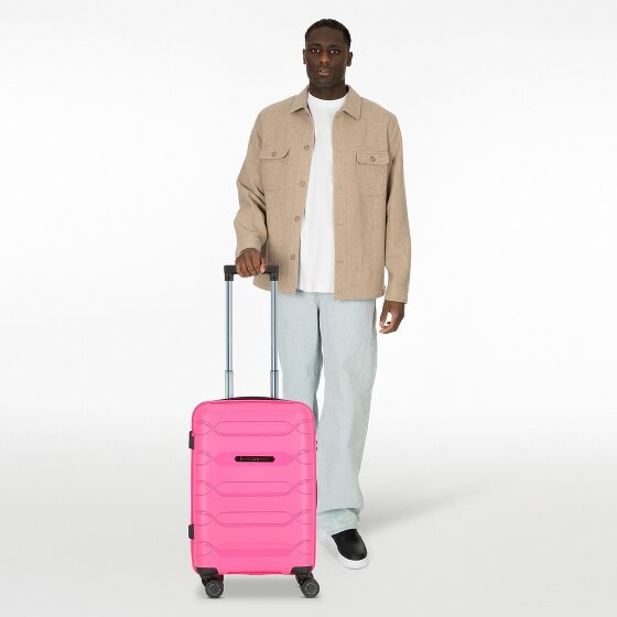 Polestream Strz by Asteroid 4 wheels Cabin trolley 55 cm