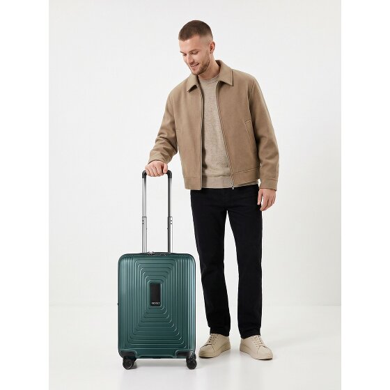 Redolz Essentials 14 4-wheel Cabin suitcase, 55 cm, Slim