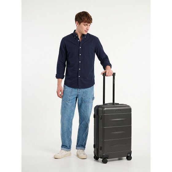 Police London 4 wheels Trolley 64 cm Expandable