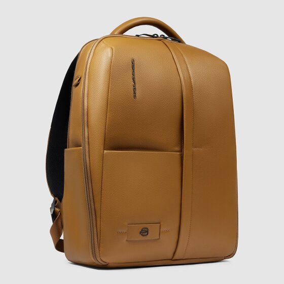 Piquadro Russel Daypack RFID protection Leather 41 cm Laptop compartment