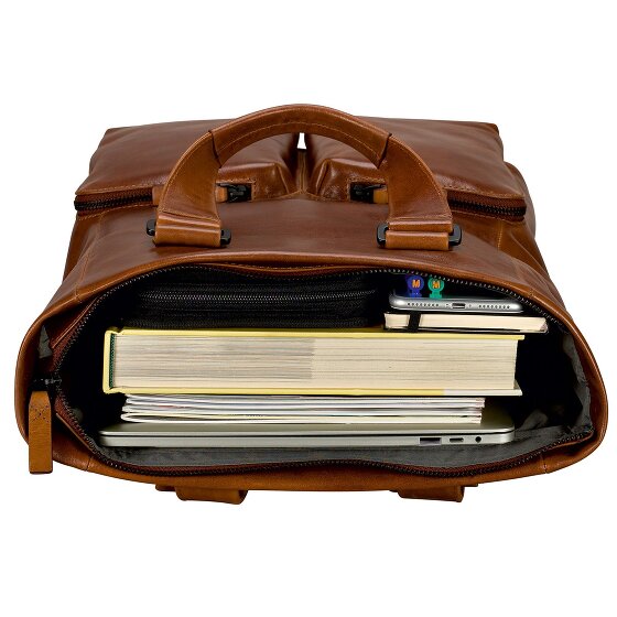 Leonhard Heyden Porto Business backpack Leather 40 cm