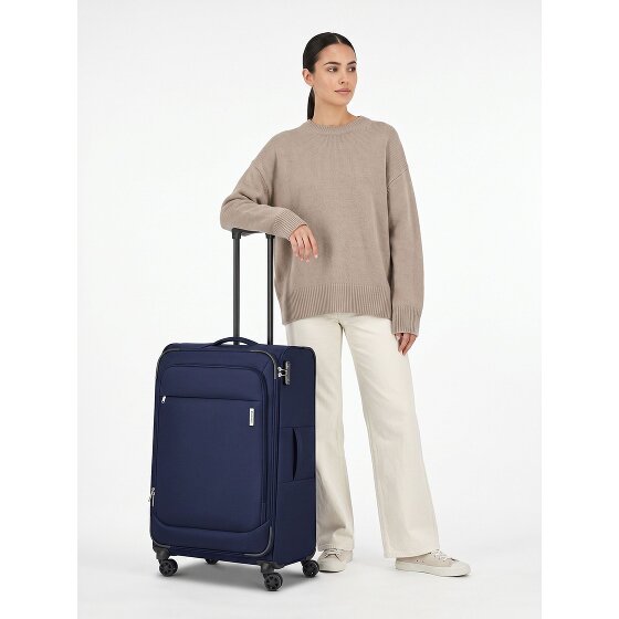 Travelite Priego 4 wheels Trolley L 77 cm