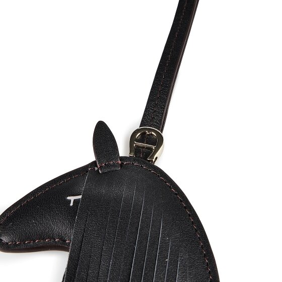 Aigner Ciondollini Leather Bag Charm, 27 cm