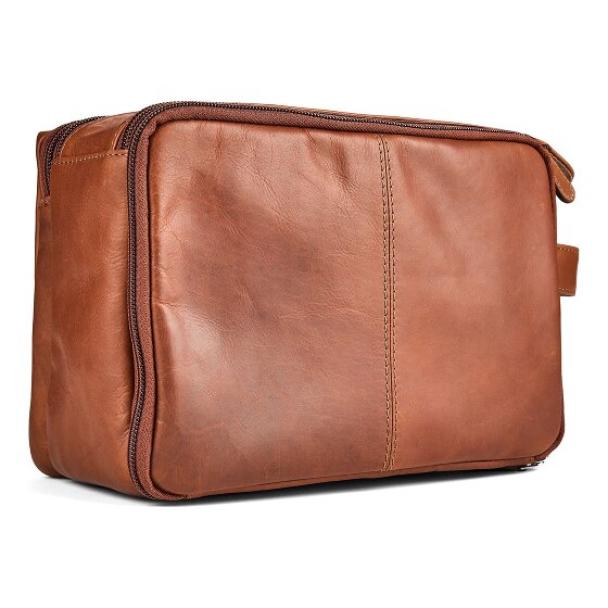 Esquire Dallas Toiletry bag Genuine Leather 25 cm