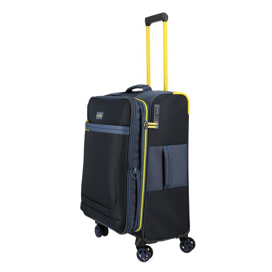 Travelite Color Craze 4 wheels Suitcase set 3-piece with expansion pleat