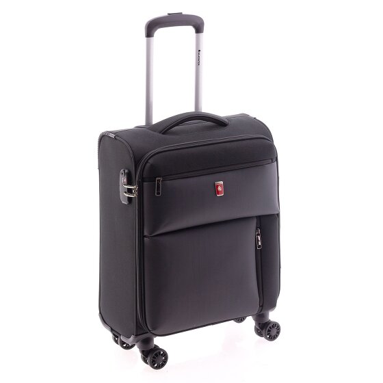 Gladiator 3700 4 wheels Cabin trolley 55 cm with expansion pleat