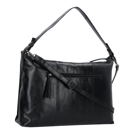 Burkely Creased Crystal Shoulder Bag Leather 40 cm
