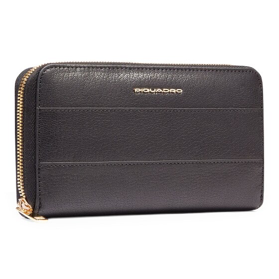 Piquadro Patricia Wallet RFID protection Leather 19 cm