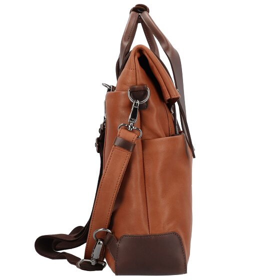 Harold's Mount Ivy briefcase backpack leather 42 cm laptop compartment