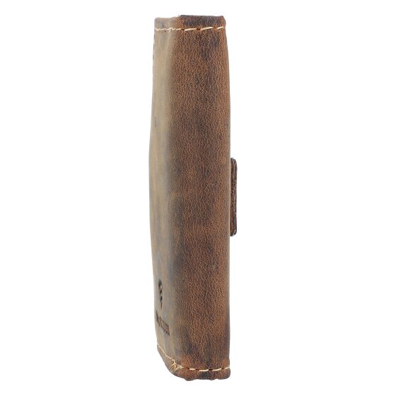 Greenburry Vintage business card case RFID leather 7 cm