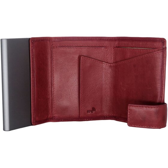 SecWal SecWal 1 credit card case wallet RFID leather 9 cm