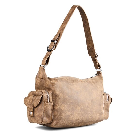 Desigual Valentine Camel Shoulder Bag 29 cm