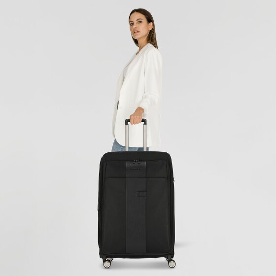 Piquadro Brief 4 wheels Trolley 78 cm with expansion pleat Piquadro Brief 4 wheels Trolley 78 cm with expansion pleat